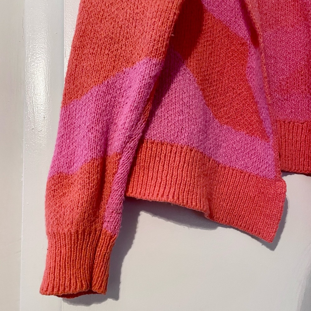 Fashion Nova Pink Sweater Cardigan - Picture 4 of 10
